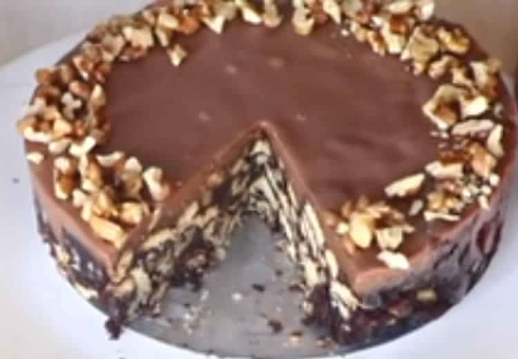 Gâteau chocolat sans cuisson