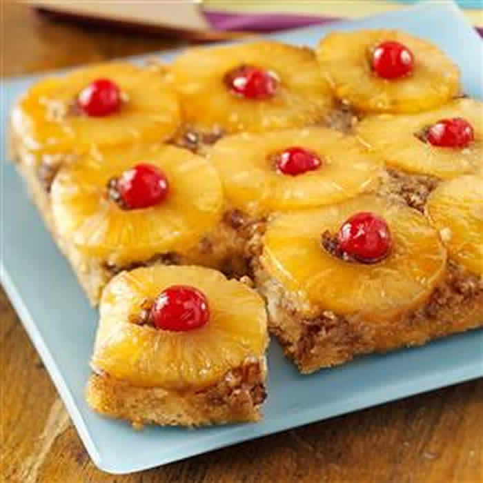 Gateau Ananas Cerises Votre Dessert Delicieux Facile A Faire