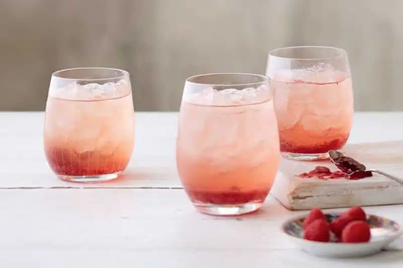 Cocktail de framboise au thermomix