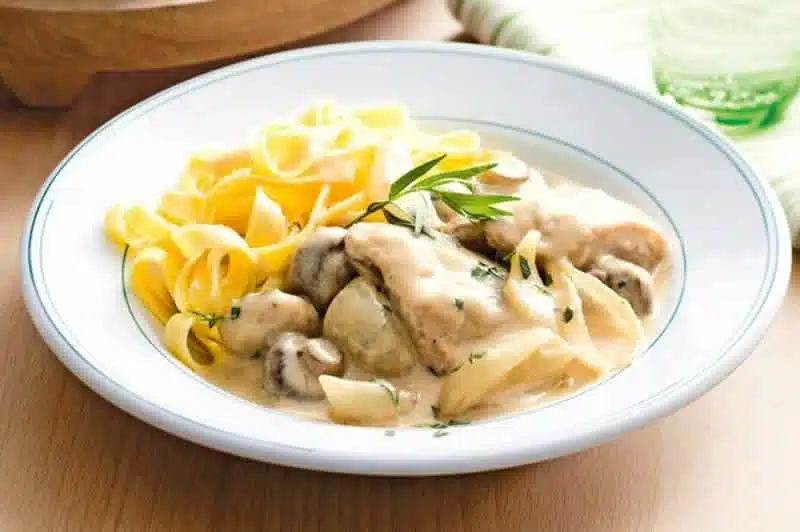 cuisses de poulet aux champignons cookeo