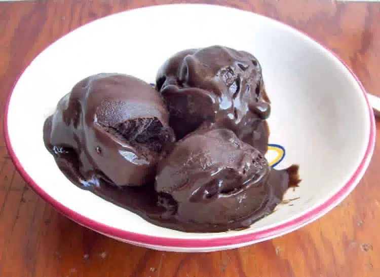 Glace chocolat noir avec thermomix