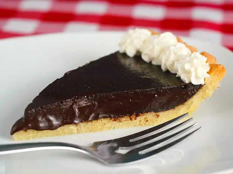 Tarte au chocolat irrésistible avec thermomix