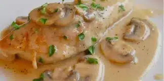 Escalope de poulet et champignons au thermomix