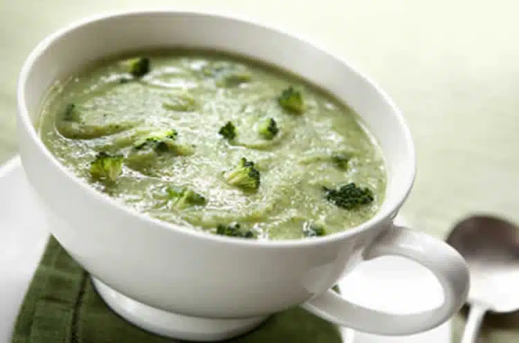 Veloute de chou vert et brocoli au thermomix