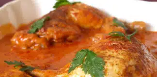 Cuisses de poulet et sauce tomate au cookeo