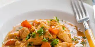 Poulet aux abricots au thermomix