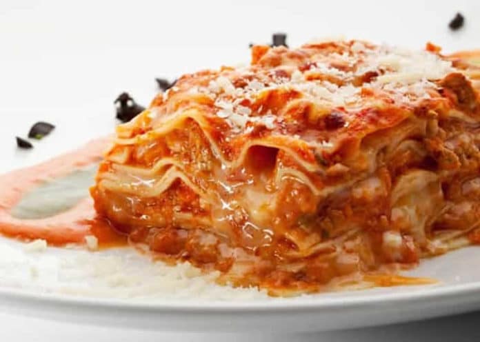 Recette lasagne poulet et parmesan ww - un diner 7 SP.