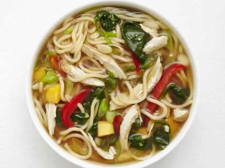 Soupe chinoise de poulet au cookeo