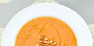 Soupe à la courge et aux patates douces au thermomix