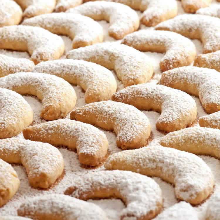 Vanille Kipferl Petits Sables A La Vanille Au Thermomix Recette Thermomix