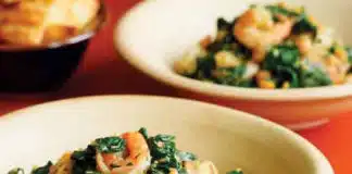 Crevettes aux pois chiches au thermomix