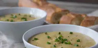 Soupe de poireaux et pomme de terre au cookeo