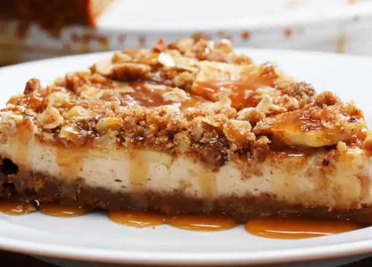 Cheesecake Aux Speculoos Pommes Et Caramel La Recette Facile
