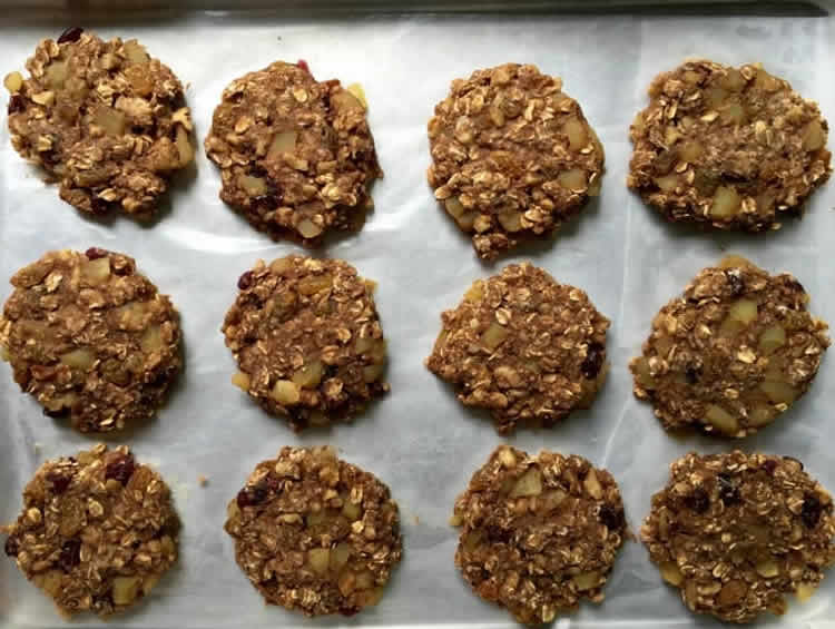 Cookies Aux Pommes A L Avoine Ww Biscuit A 4 Sp