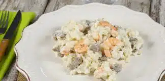 risotto aux crevettes et champignons au thermomix