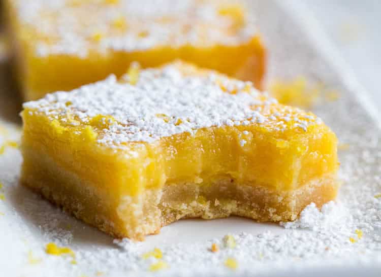 Carres Au Citron Au Thermomix Tarte Au Citron Pour Votre Dessert