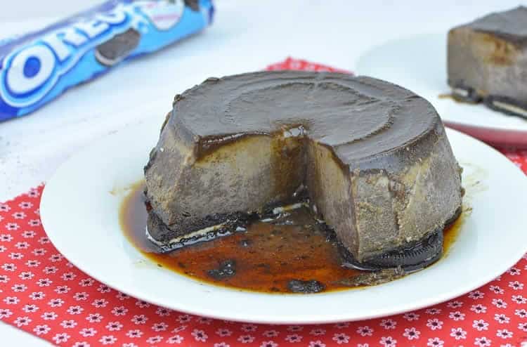 Flan Caramel Aux Biscuits Oreos Pour Votre Dessert