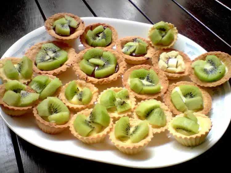 Mini tarte au kiwi