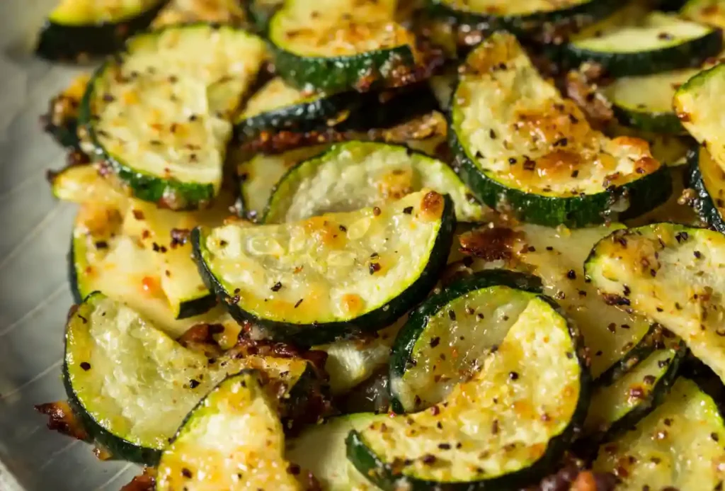 Courgettes grillées au four