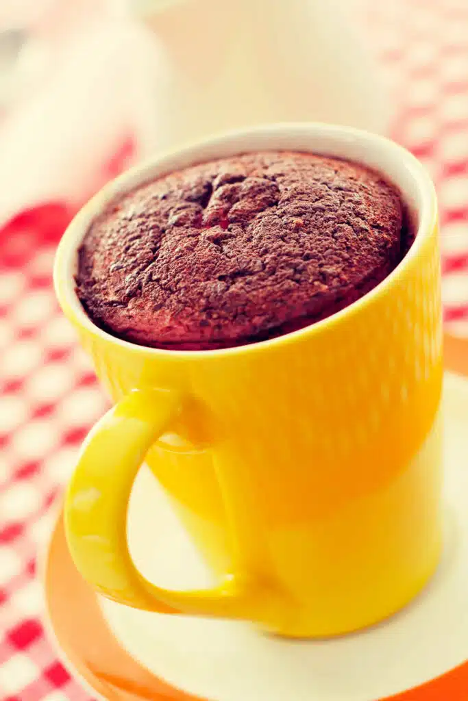 Mug cake au chocolat