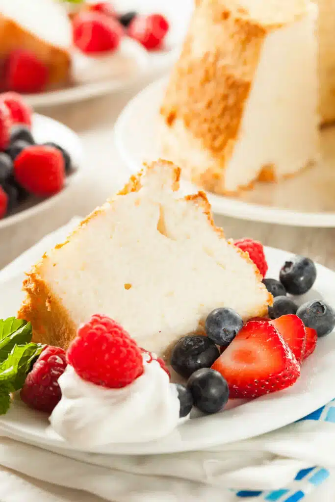 Gâteau des anges - Angel food cake