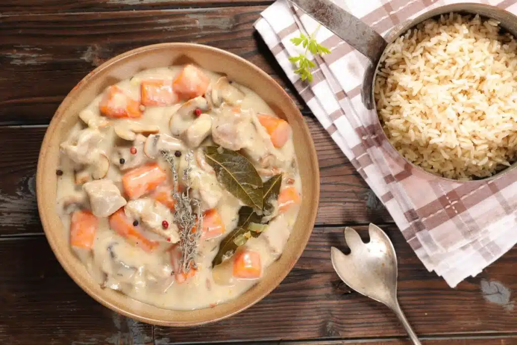 Blanquette de veau à la crème au cookeo