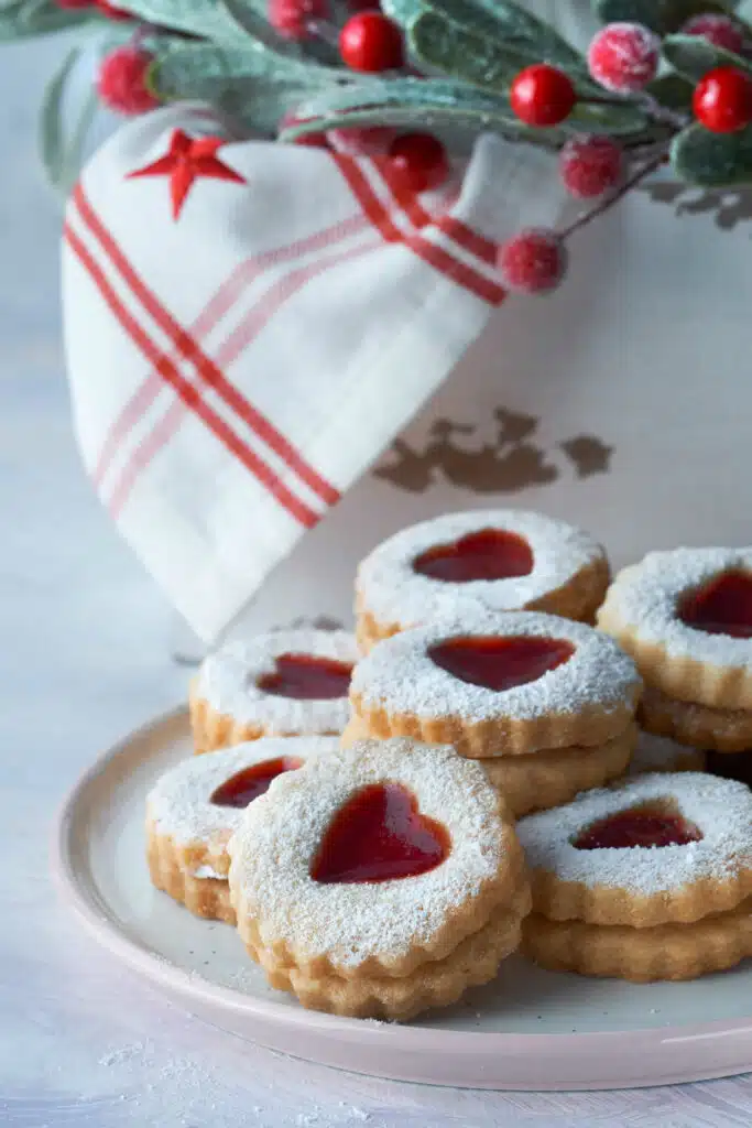 Biscuits sablés à la confiture