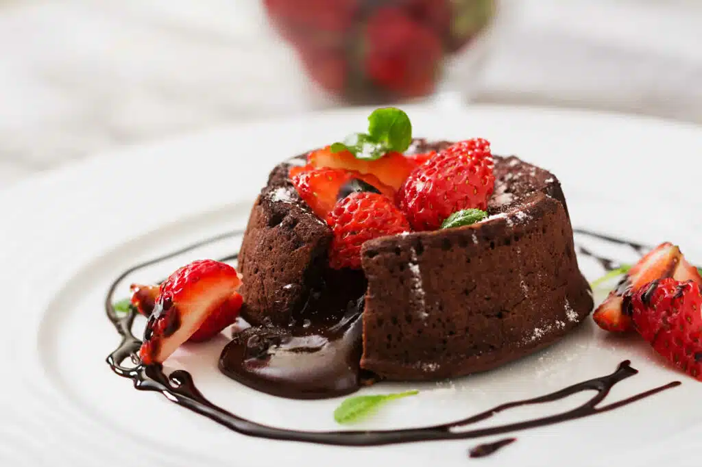 Fondant au chocolat pour votre dessert de Pâques