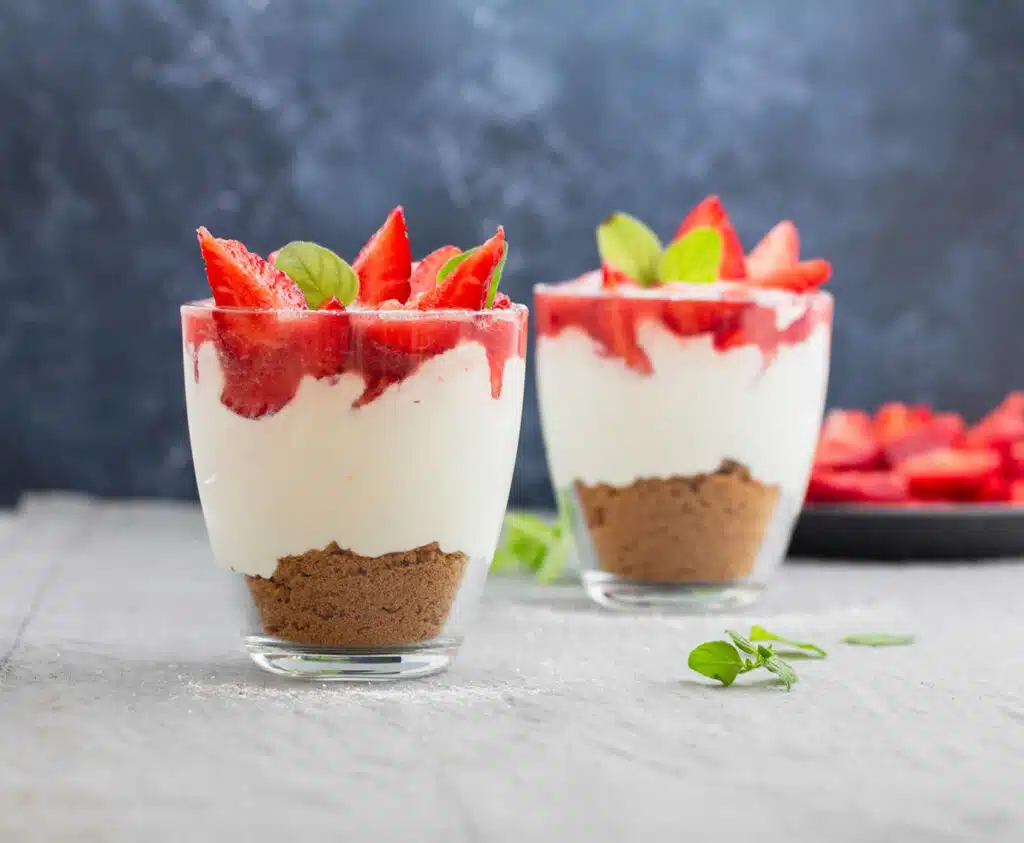 Tiramisu fraise mascarpone et spéculoos