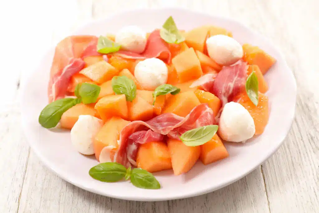 Comment préparer une salade de melon