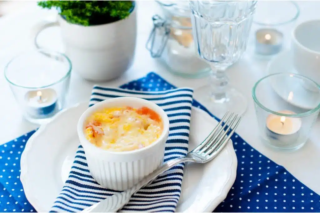 Recette oeuf cocotte au four pour le petit déjeuner