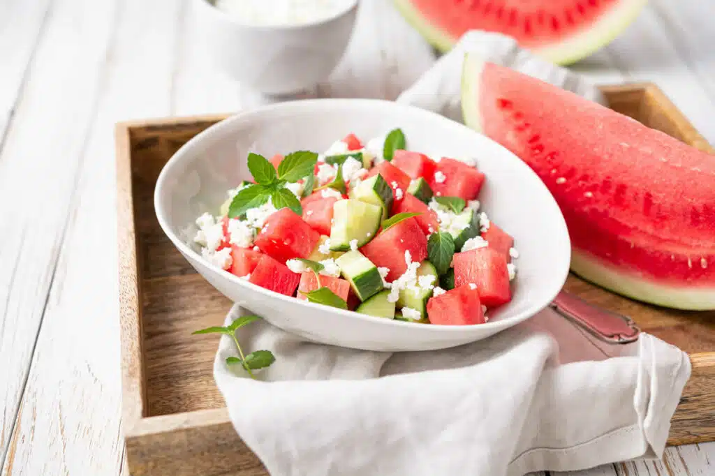 Salade De Pastèque et Feta