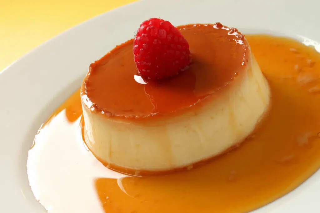 Flan au caramel fait maison