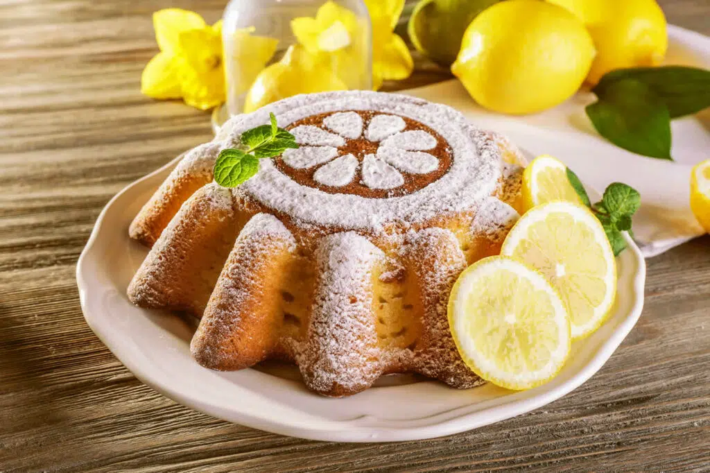 Gâteau moelleux au citron facile