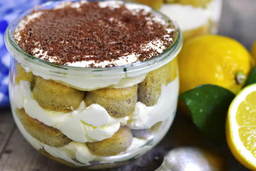 Tiramisu citron limoncello