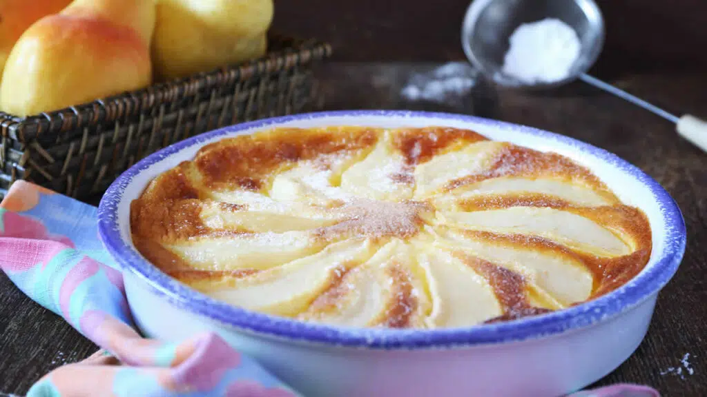 le clafoutis aux poires