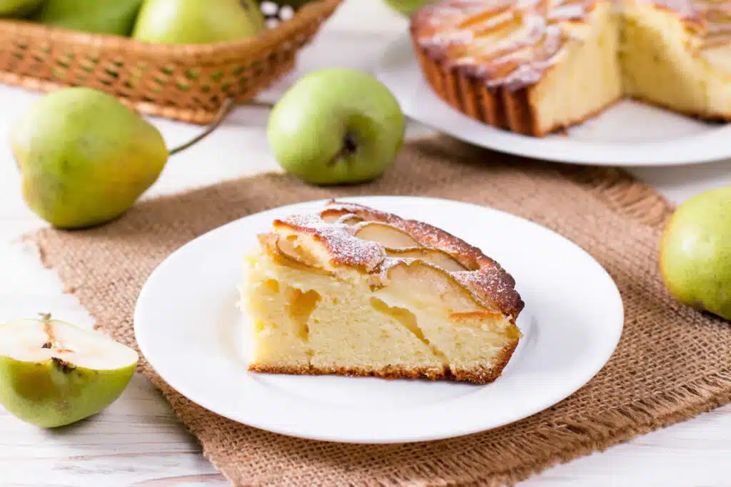 Gâteau aux poires facile