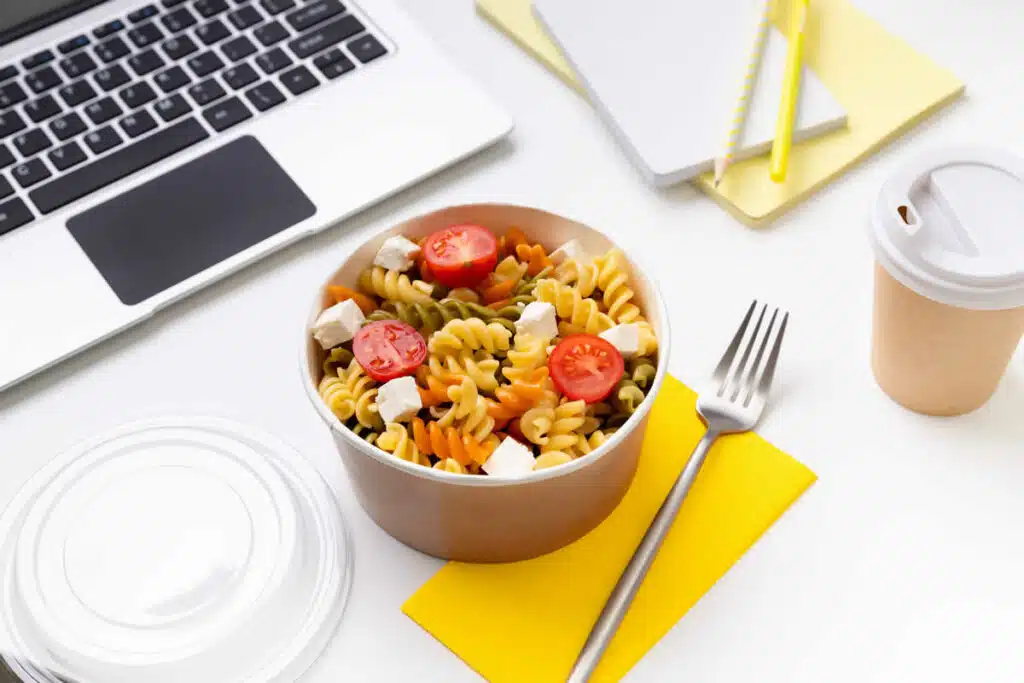 Fusilli au chèvre et aux tomates cerises