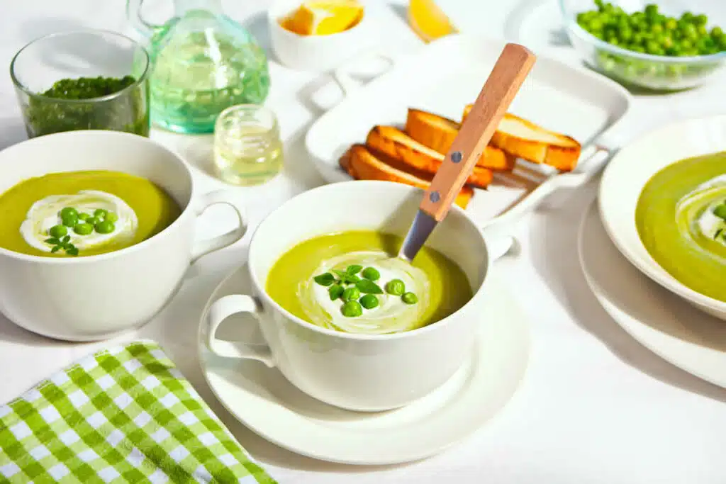 Soupe de brocoli et pomme de terre