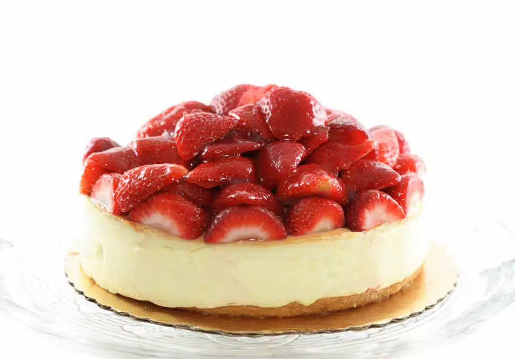 Cheesecake à la fraise dessert facile