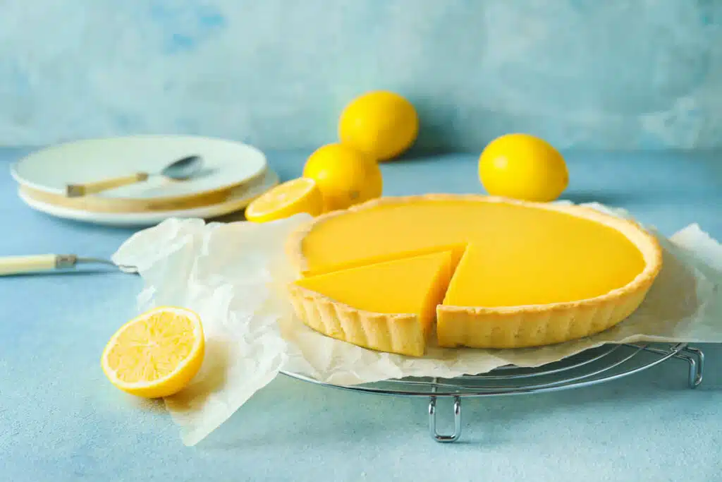 Tarte au citron sans meringue