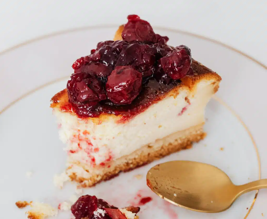 Cheesecake aux cerises