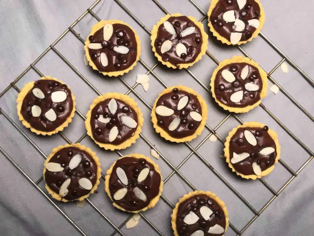 Mini-tartelettes au chocolat