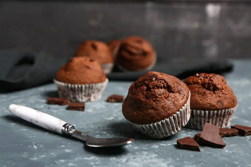 Muffins au chocolat moelleux et gourmands