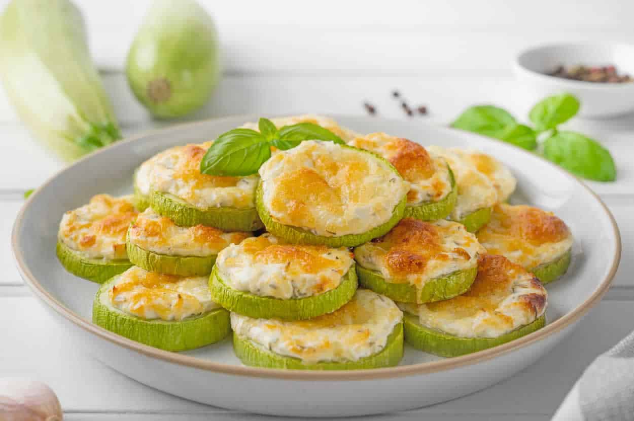 Rondelles De Courgettes Gratin Es Au Four Recette D Licieuse Saine