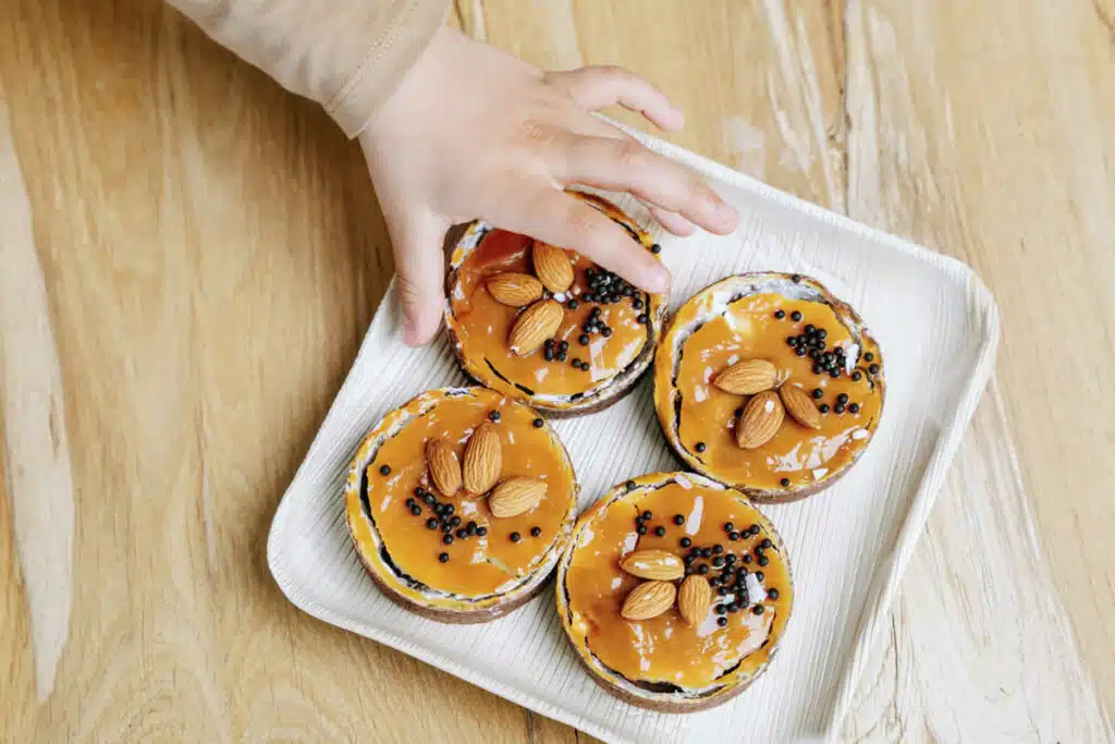 Tartelettes à la crème abricots