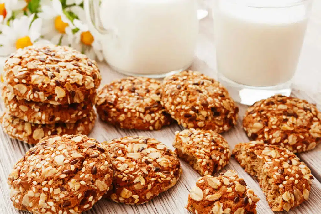 Biscuits aux bananes et flocons d’avoine