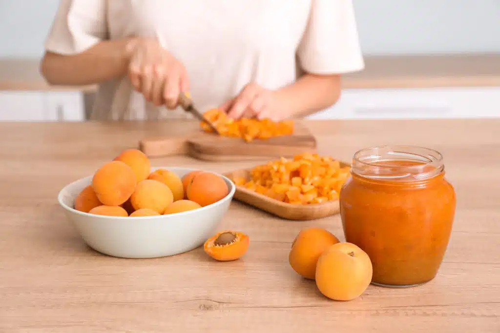 Confiture abricot à la vanille