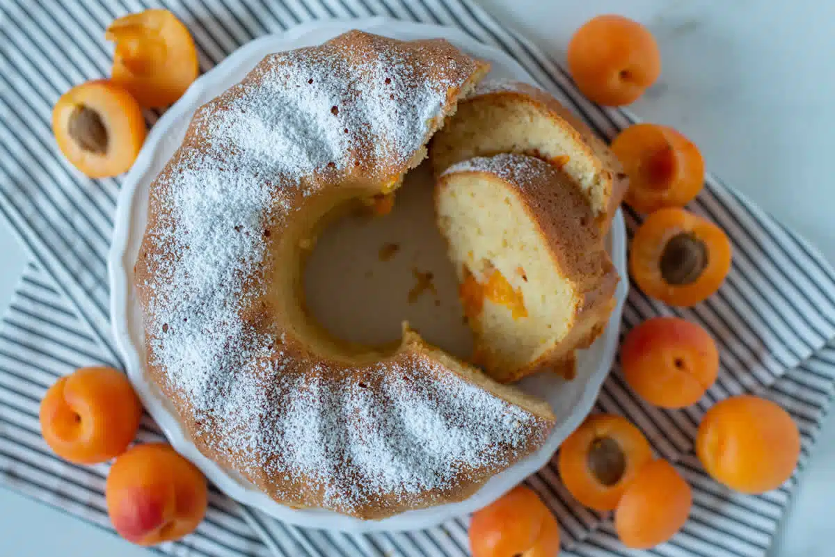 Gâteau aux abricots moelleux et fondant