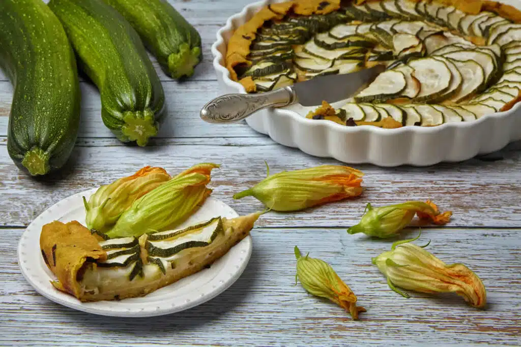 Tarte aux courgettes facile